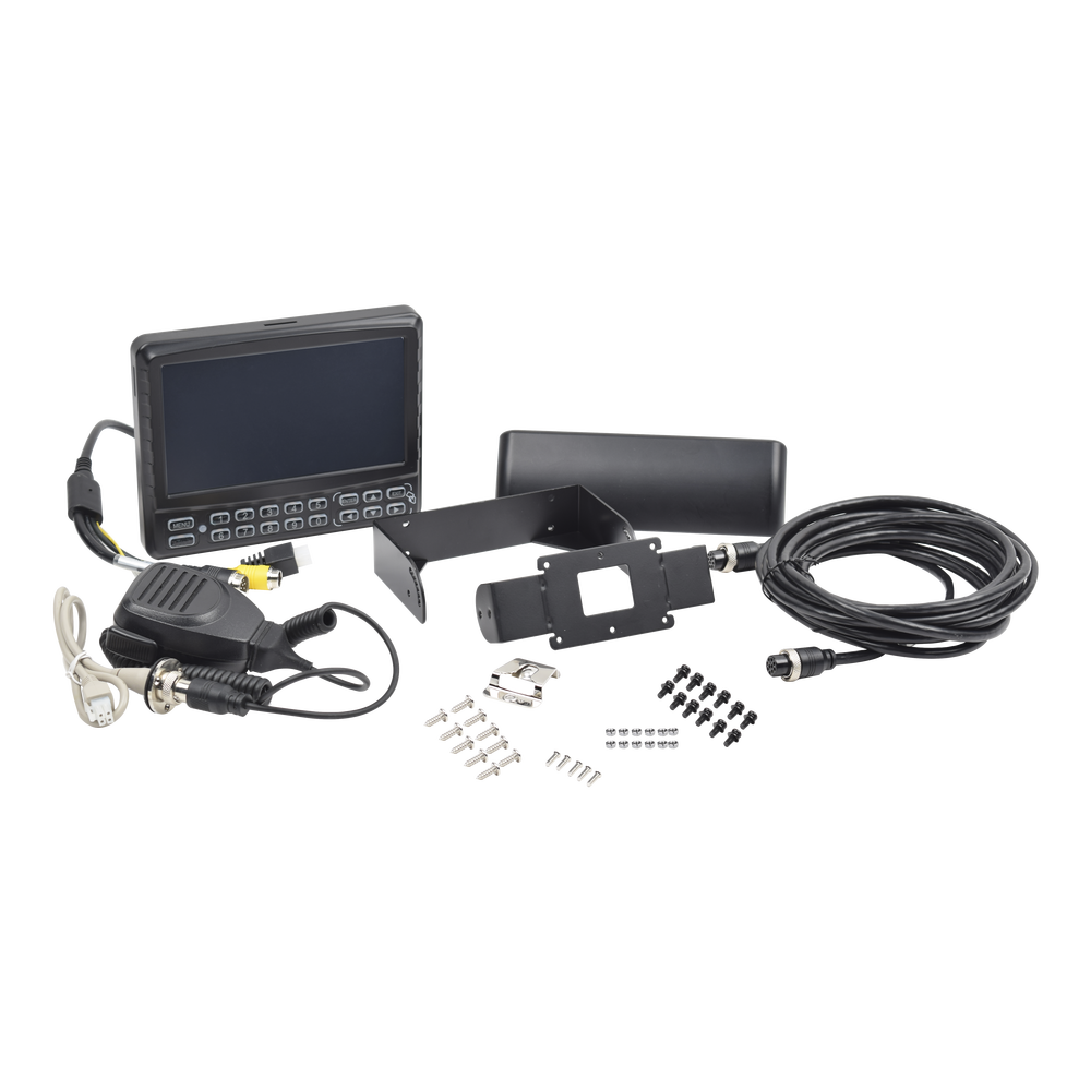 Panel de Control Dáctilar Multifuncional con Monitor de 7" / Soporta Audio de Dos Vías / Compatible con DVR´s Móviles XMR Epcom - Image 4