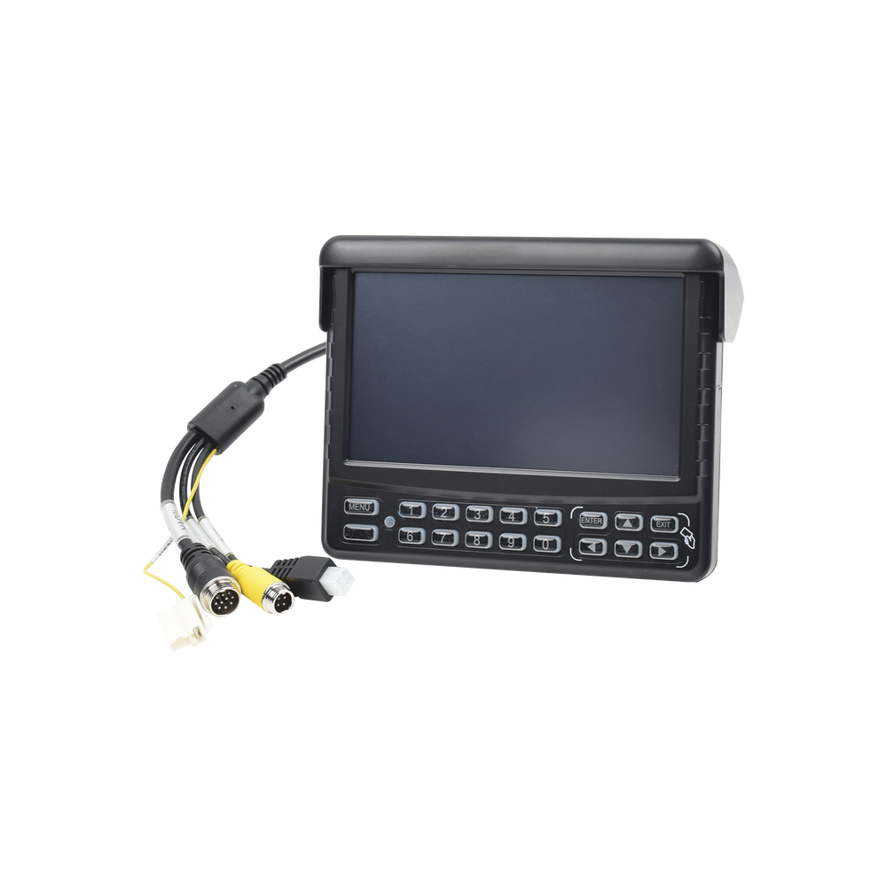 Panel de Control Dáctilar Multifuncional con Monitor de 7" / Soporta Audio de Dos Vías / Compatible con DVR´s Móviles XMR Epcom - Image 2