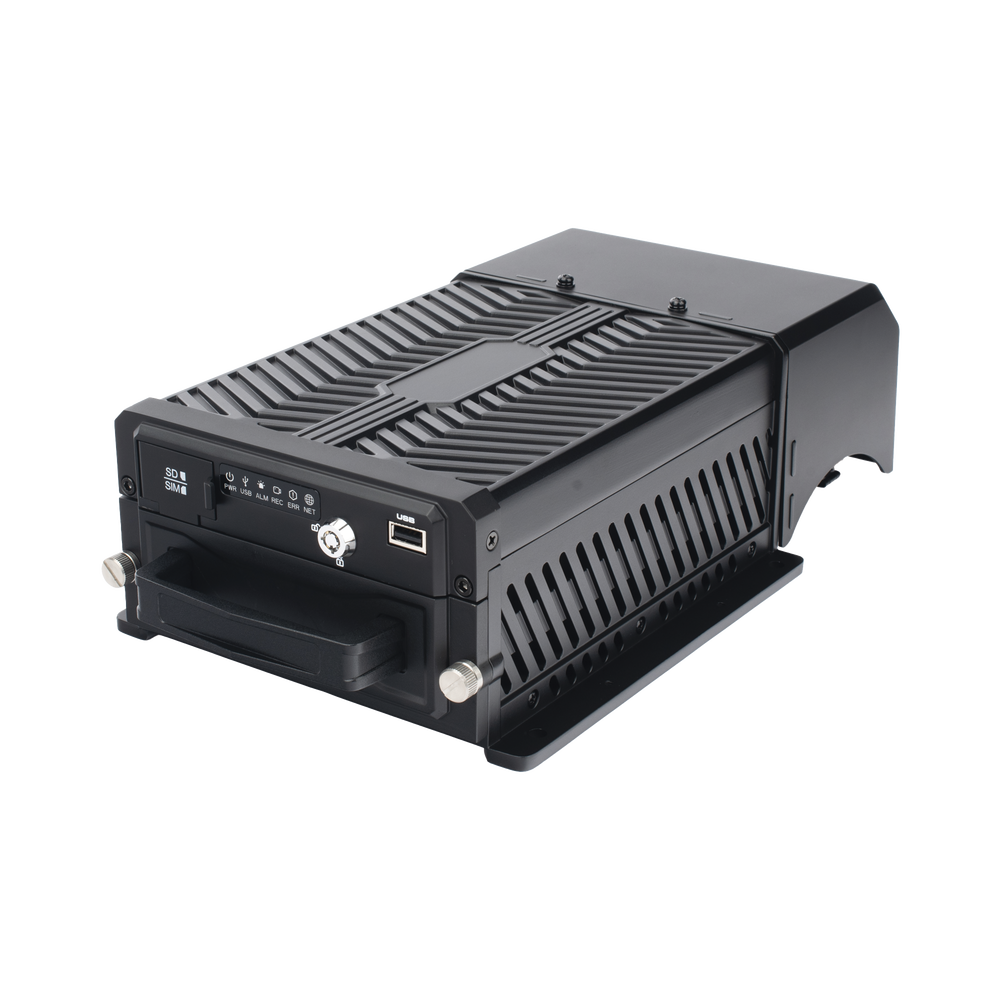 DVR Móvil / Multiplataforma / 4 Canales AHD 2 Megapixel + 4 canales IP / Almacenamiento en HDD / H.265 / Soporta 4G / WiFi / GPS - Image 2