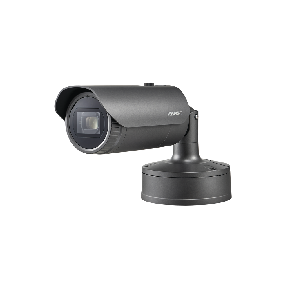 Camara IP Tipo Bala 2MP, Lente Varifocal 5.2 - 62.4 MM IR 70M, H.265/H.264, WDR 150DB, HLC, Doble SD CARD, POE/12Vcc/24VCA, IP67, IK10