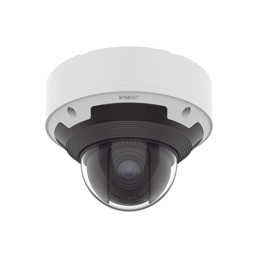 Cámara Domo 4K con Inteligencia artificial / Lente Motorizado de 4.4 a 9.3mm/ P-Iris/ WDR 120dB/ IP67/ IP6K9K/ IK10+/ NEMA4X/ MicroSD hasta 1TB/ ONVIF