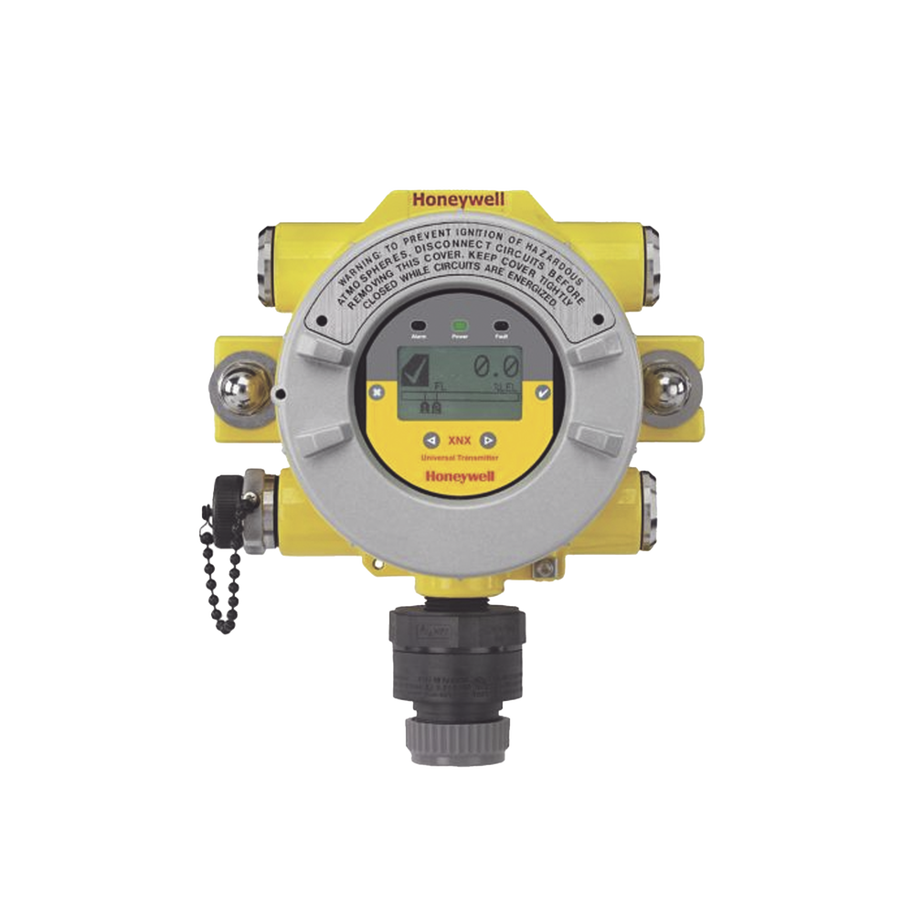 Transmisor XNX, HART® sobre salida de 4-20 mA, UL/CSA, 5 entradas NPT de 3/4", aluminio pintado, configurado para Optima Plus y Excel