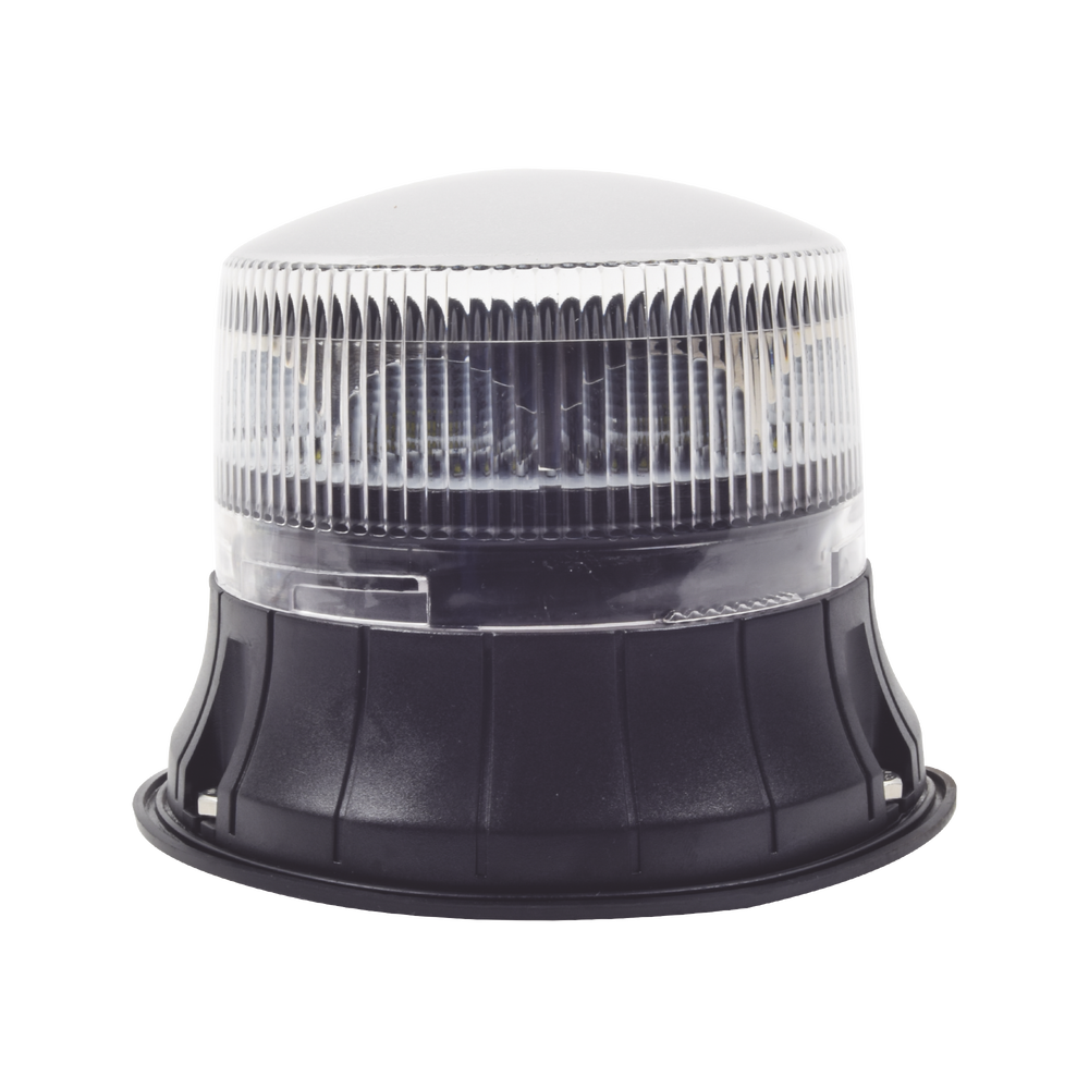 Burbuja LED giratoria de color claro, 9 LEDS, montaje permanente