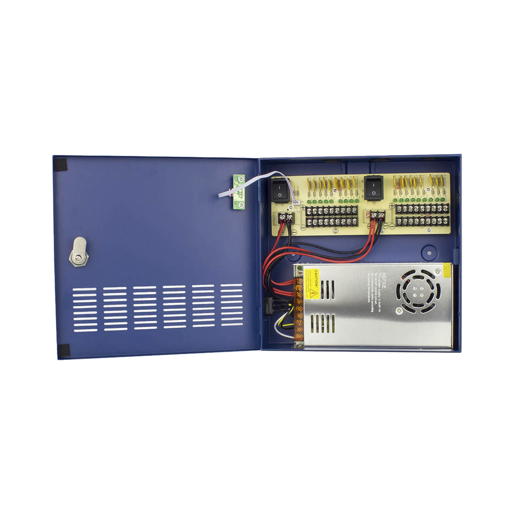 Fuente de Poder Profesional HEAVY DUTY @ 30 Amperes / 18 canales / Hasta 2.5 Amperes por Salida / Protección Contra Sobrecargas / Filtro de Ruido por Canal / Aprobaciones: IEC/EN/UL/CSA, 60950 GB4943. - Image 2