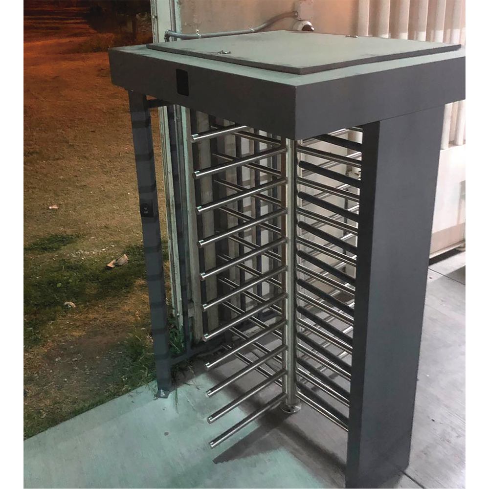 Torniquete Sencillo / Cuerpo Completo / Interior/Exterior / 100% Acero con Pintura Gris / EJE CENTRAL de Acero Inoxidable /Acabado de Lujo / Alto Tráfico - Image 5