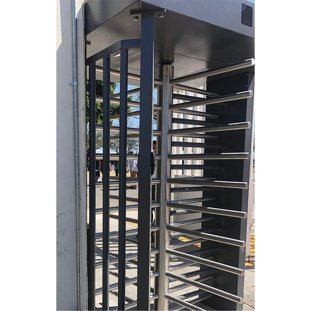 Torniquete Sencillo / Cuerpo Completo / Interior/Exterior / 100% Acero con Pintura Gris / EJE CENTRAL de Acero Inoxidable /Acabado de Lujo / Alto Tráfico - Image 6