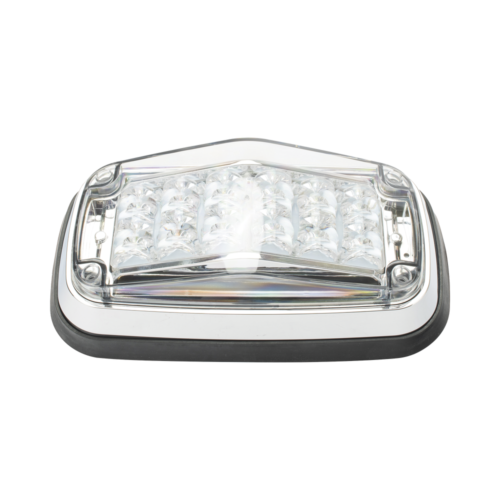 Luz de advertencia 8 X 4", Color Claro, IP67, SAE, Ideal para Ambulancias