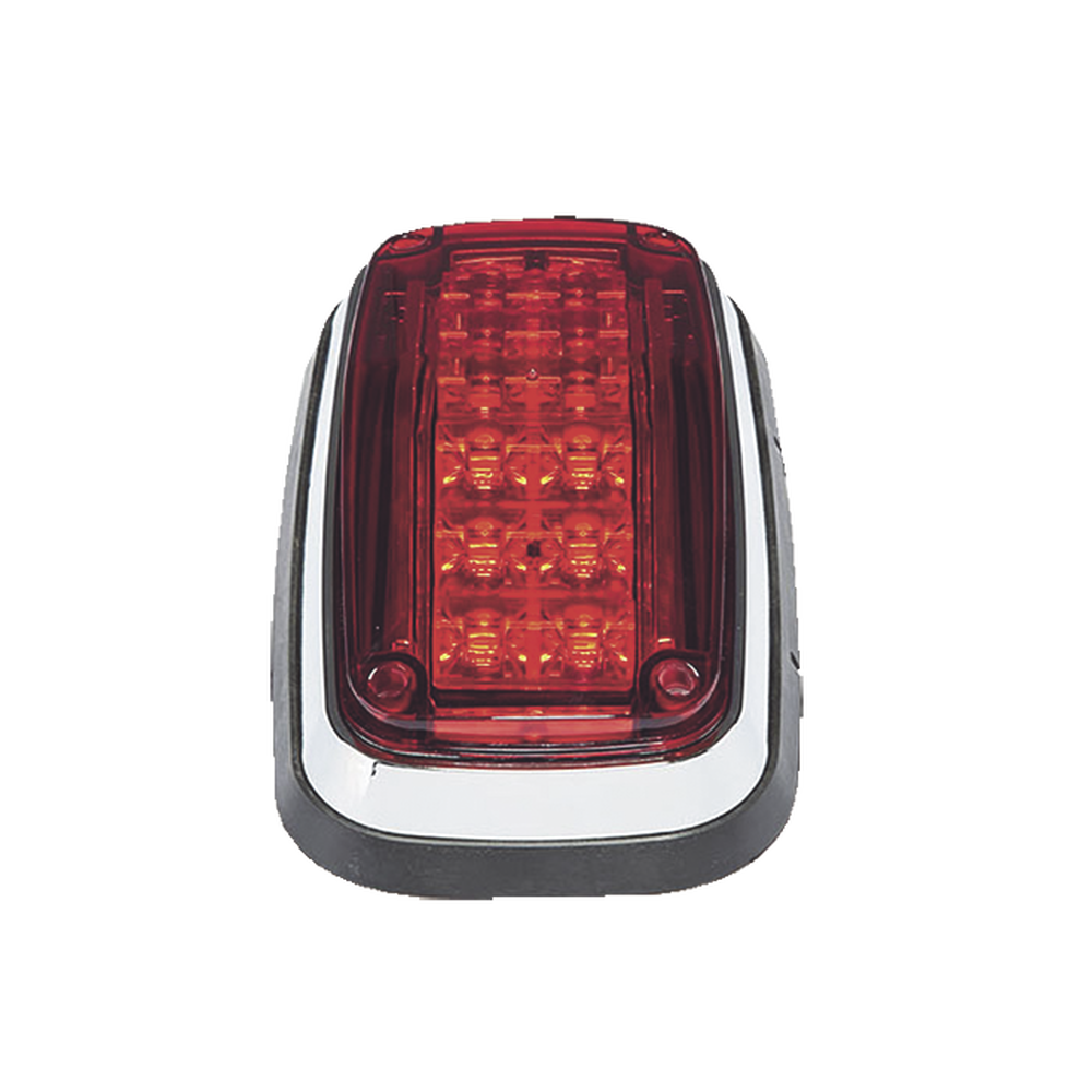 Luz de advertencia 8 X 4", Color Rojo, IP67, SAE, Ideal para Ambulancias - Image 2