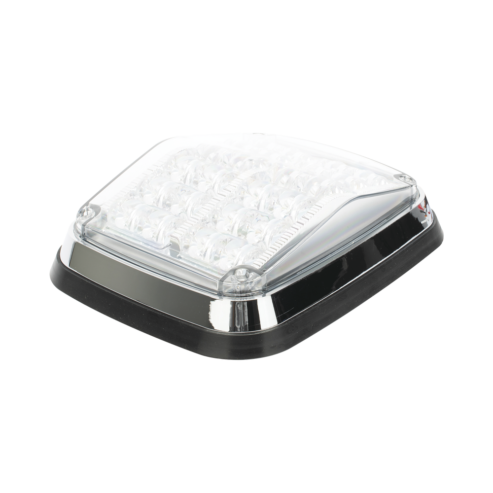 Luz de advertencia de 8 X 6", Color Claro, SAE, IP67, Ideal para Ambulancias - Image 3