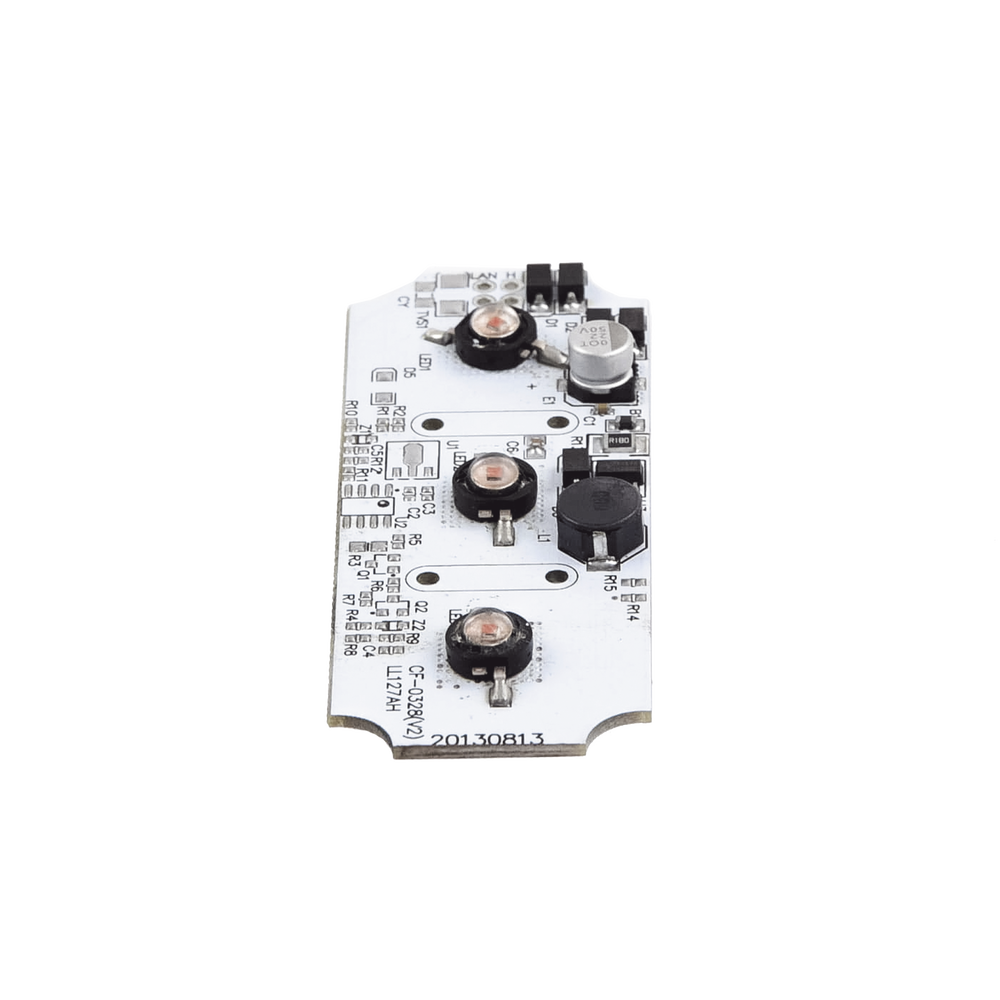 Tablilla de reemplazo con 3 LED color Ámbar para X605 - Image 2