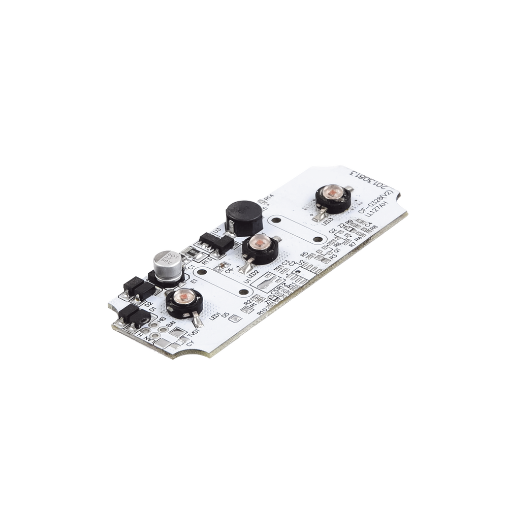 Tablilla de reemplazo con 3 LED color Ámbar para X605 - Image 3