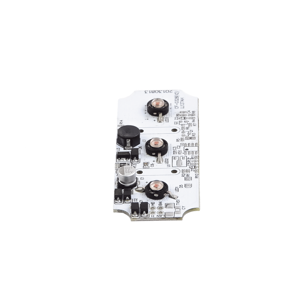 Tablilla de reemplazo con 3 LED color Ámbar para X605 - Image 4