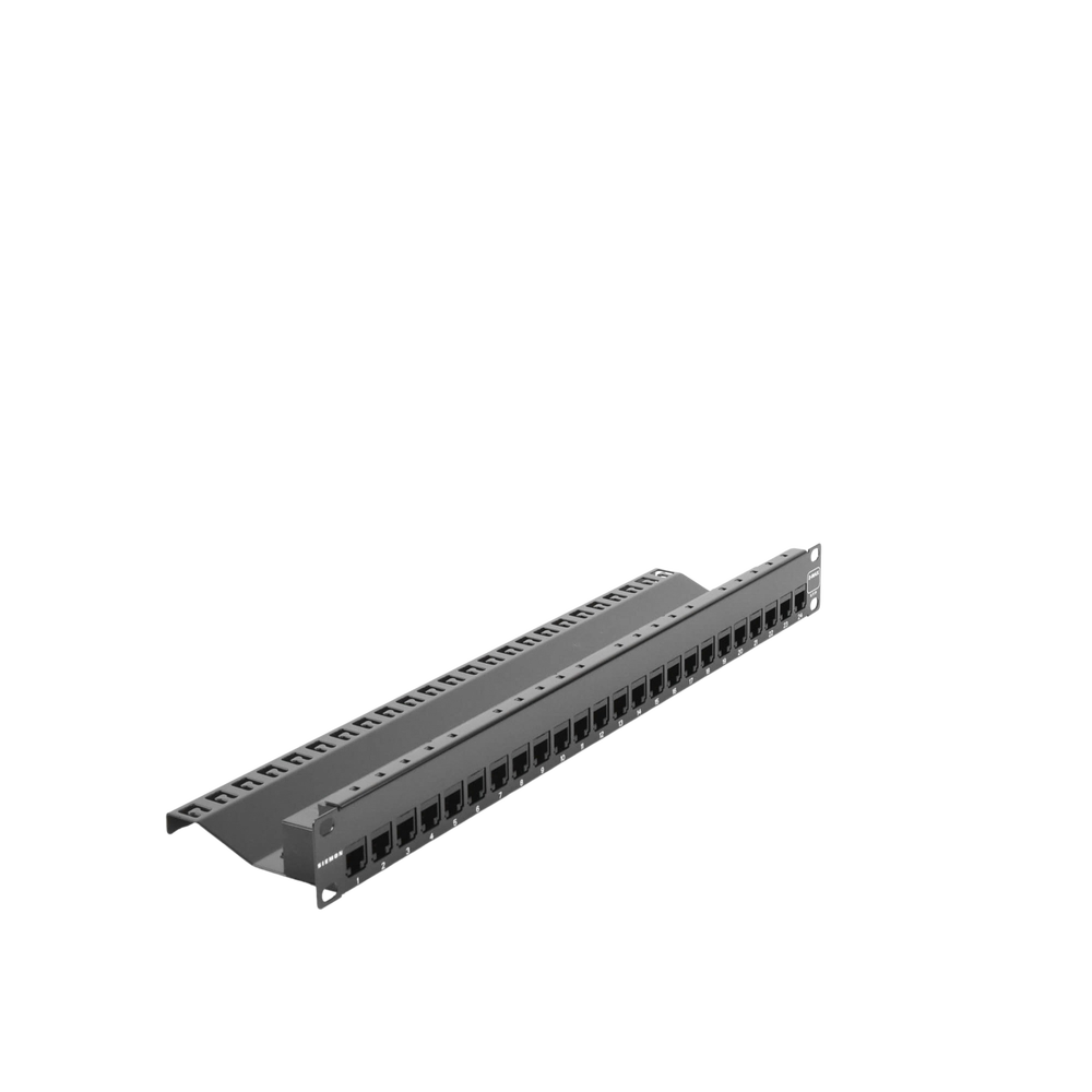 Patch Panel UTP Z-MAX de 24 Puertos, Precargado con Jacks Categor?a 6, Plano, 1UR - Image 5