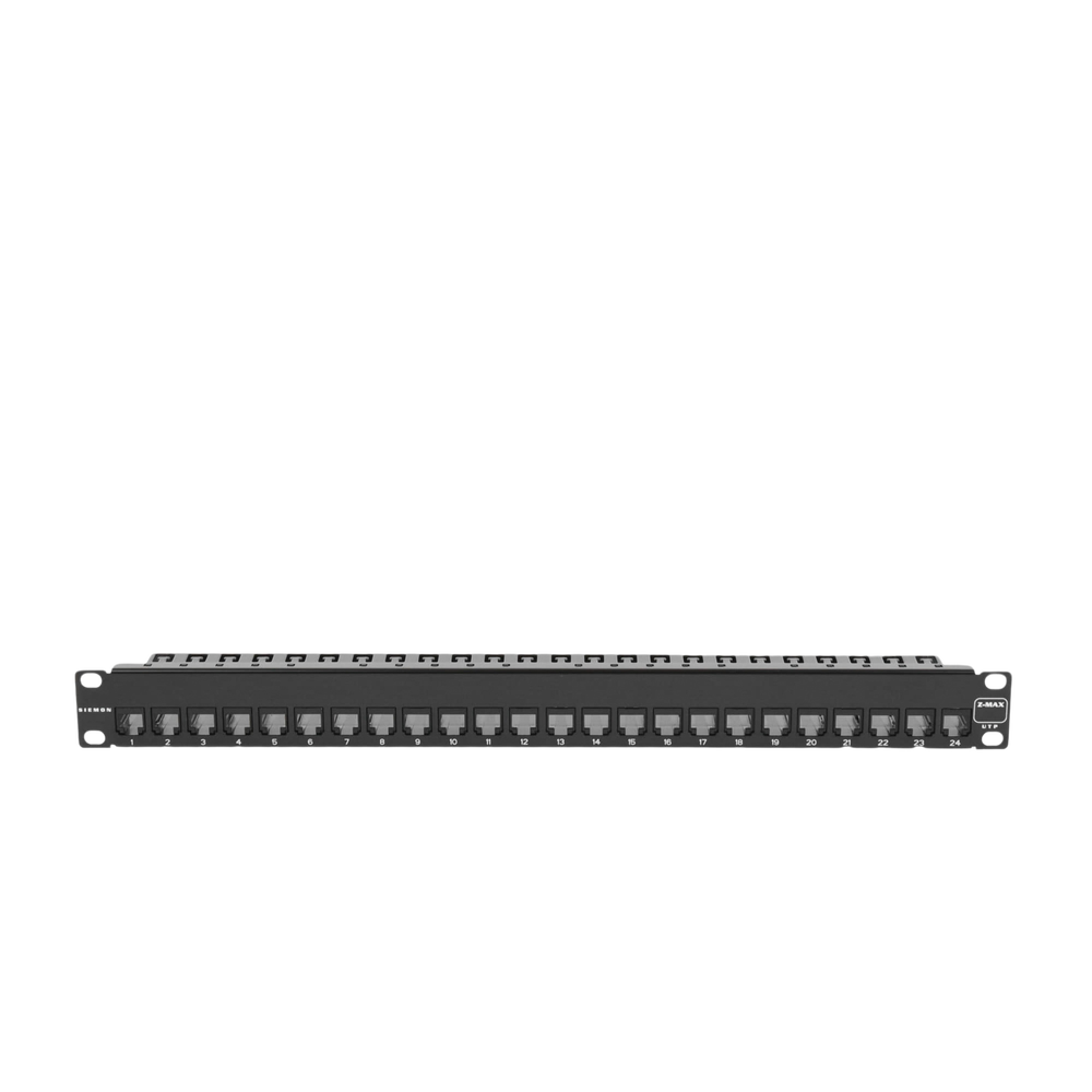 Patch Panel UTP Z-MAX de 24 Puertos, Precargado con Jacks Categor?a 6, Plano, 1UR - Image 6