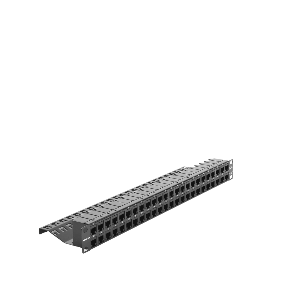 Patch Panel UTP Z-MAX de 48 Puertos, Precargado con Jacks Categor?a 6, Plano, 1UR - Image 4