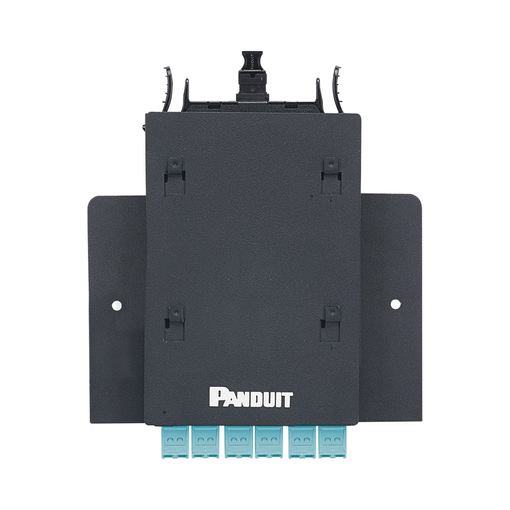 Soporte para Montaje de Un Casete HD Flex de 6 Puertos, Para Aplicaciones Por Zona, Color Negro