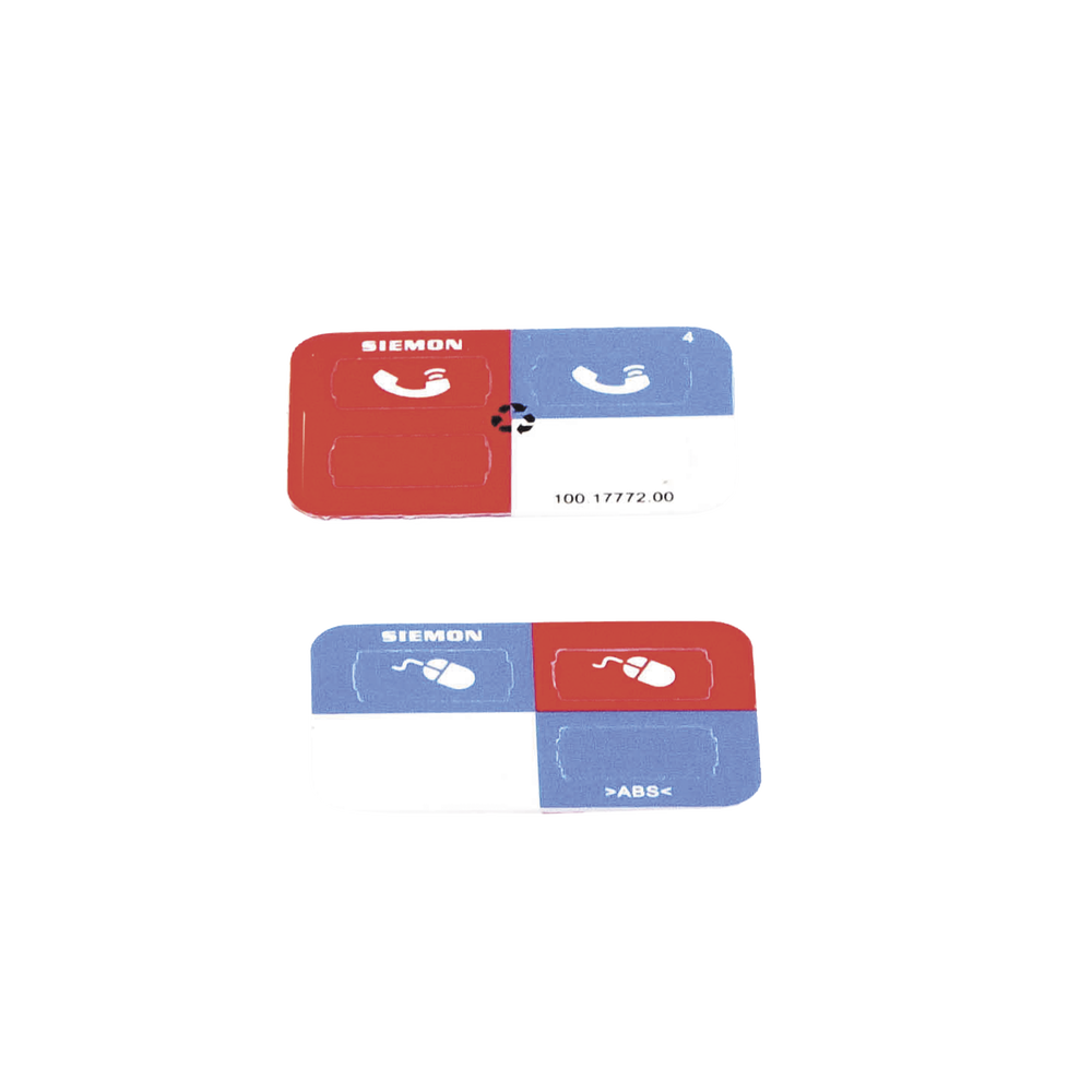 Icono Ultramax para Identificaci?n de Jacks, Color Azul, Bolsa con 100 Piezas