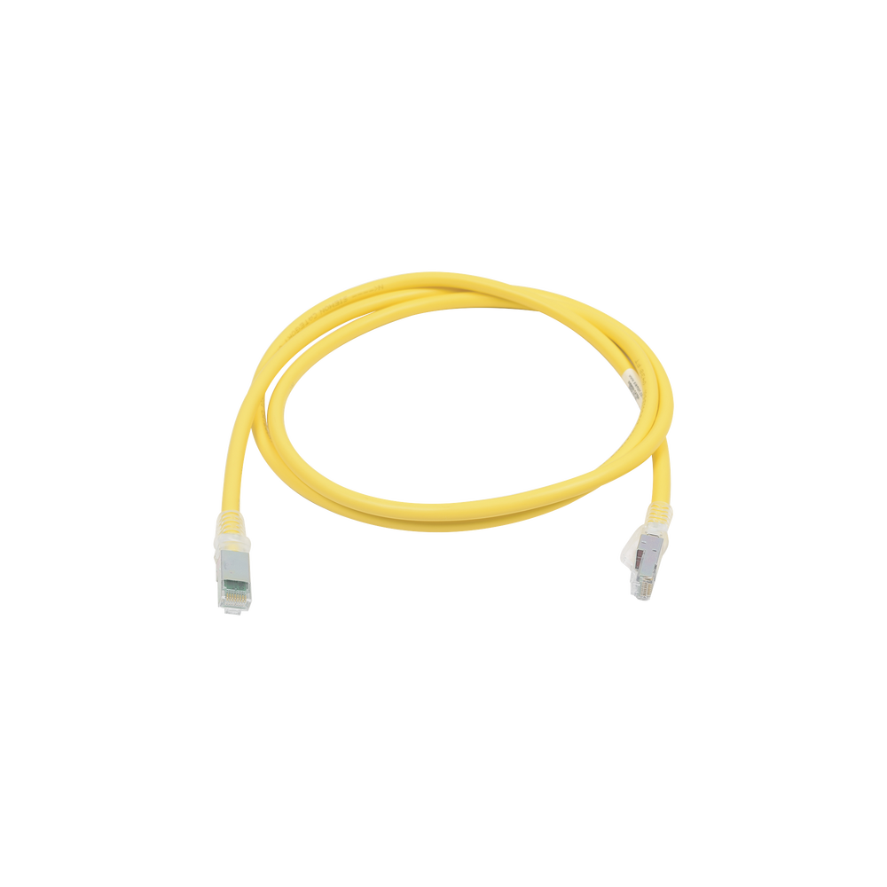Patch Cord Z-MAX Cat6A UTP, CM, 1.52 Metros (5 Pies), Color Amarillo