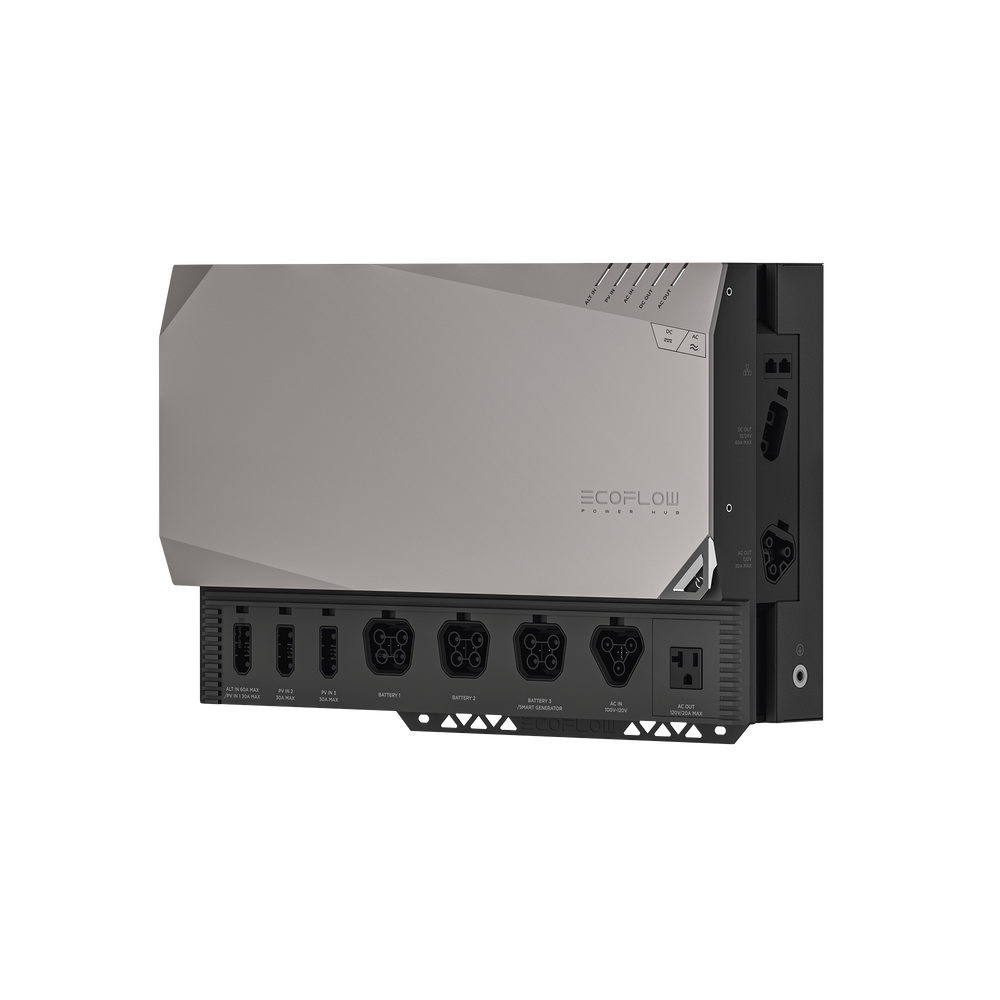 ECOFLOW Power Hub  | Inversor Cargador 3.6kW (Max. 7.2kW), Carga Solar Hasta 1600W