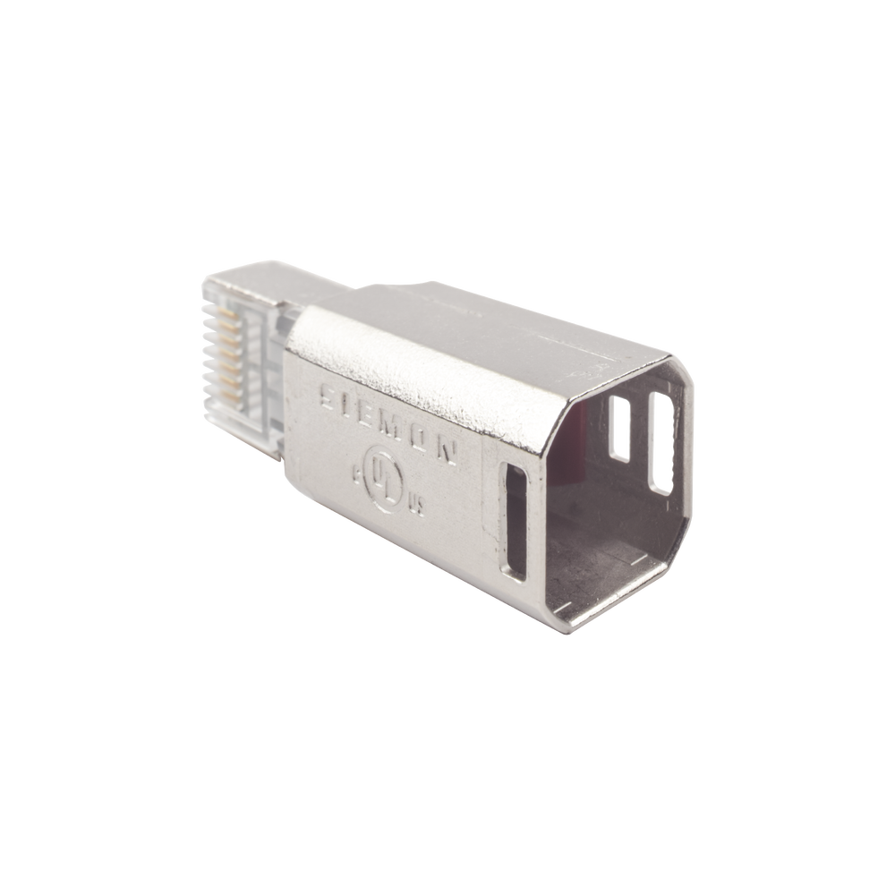 Plug RJ45 Cat6A Blindado, Terminación en Campo, Compatible con Todas las Categorías, Sin Clip Protector de Seguro - Image 3