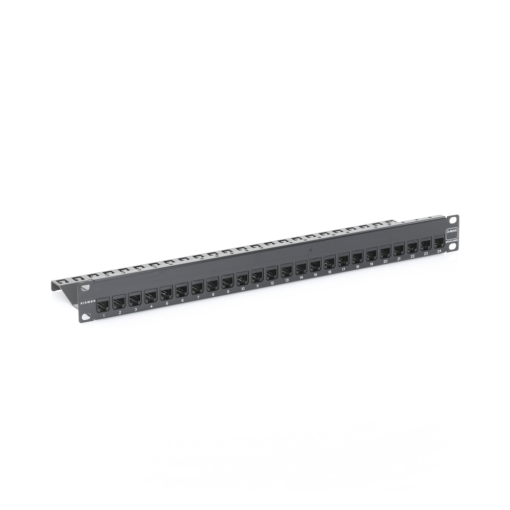 Patch Panel Z-Max, Blindado, de 24 Puertos, Modular (Vac?o), Plano, 1UR - Image 3
