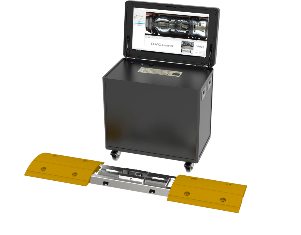 Sistema de Escaneo Subvehicular AP300-M / Dual Mode Area Scan + Line Scan / Resolución 10000×4096 / Reconocimiento de Placas LPR / Captura >99.9% / IP68 / -40° a +70°C / Análisis Inteligente de Diferencias - Image 2