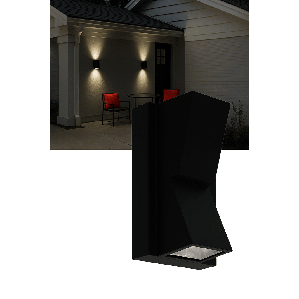 Lámpara Arbotante 6 W 330 lm / Dimensiones 141 x 80 mm / 85 - 265 Vca~ 50/60Hz / Luz Cálida 2 700 K / Uso en exterior IP 54. - Image 4