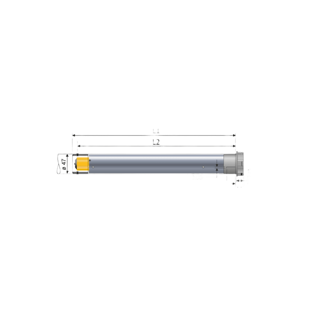 Motor inalámbrico RTS alimentación 110V para persianas, ventana de 3 mts ancho y alto 4 máximo - Image 5