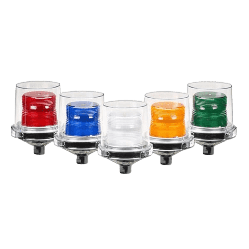 Luz de advertencia LED para ubicaciones peligrosas Electraray®, UL y cUL Homologado UL y cUL para Clase I, División 2, Grupos A, B, C y D; Clase II División 2, Grupos F y G; Clase III , 240 VCA, color Rojo, parpadeo predeterminado - Image 2