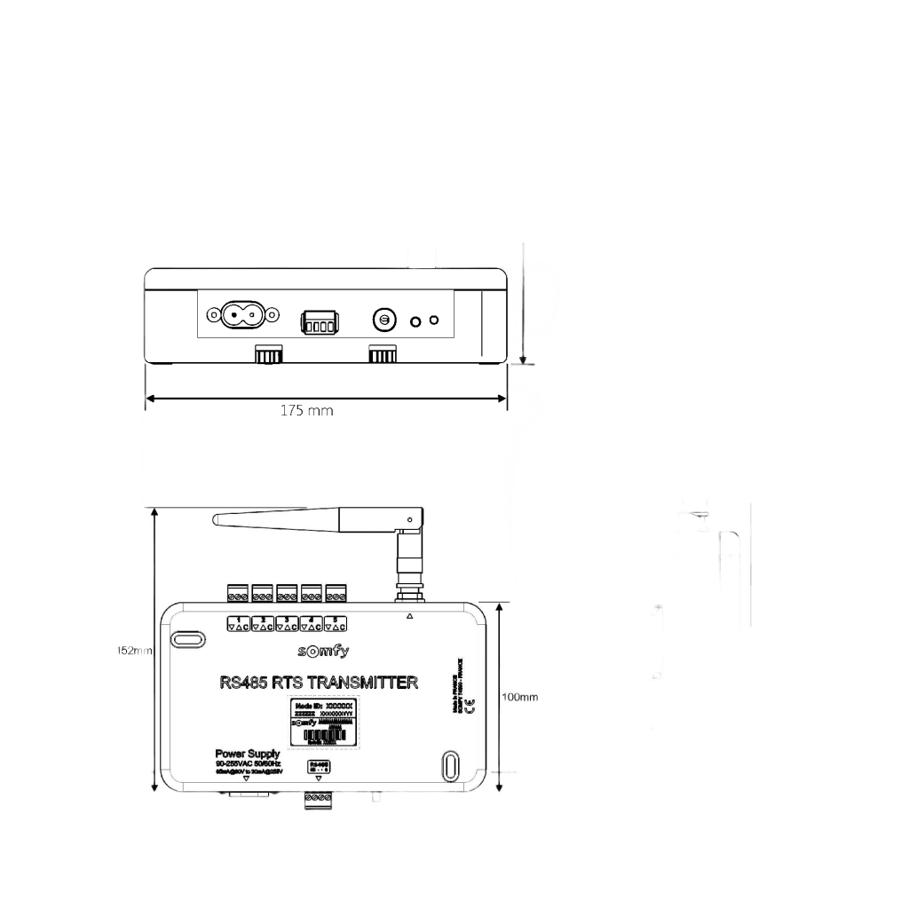 Interfaz convertidor de señal RTS // RS485 / 5 contactos secos. - Image 5