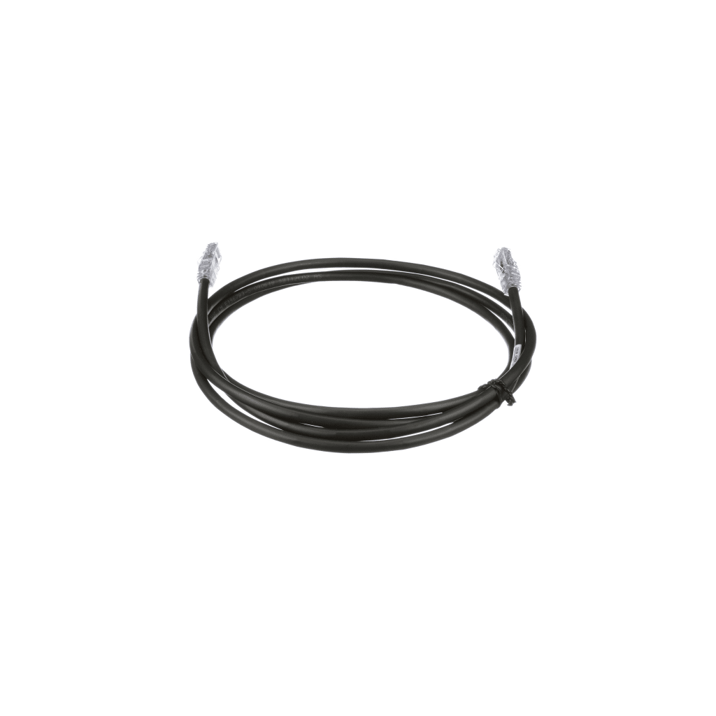 Cable de Parcheo UTP, Cat6A, 24 AWG, CM, Color Negro, 3.05 Metros (10 Pies)