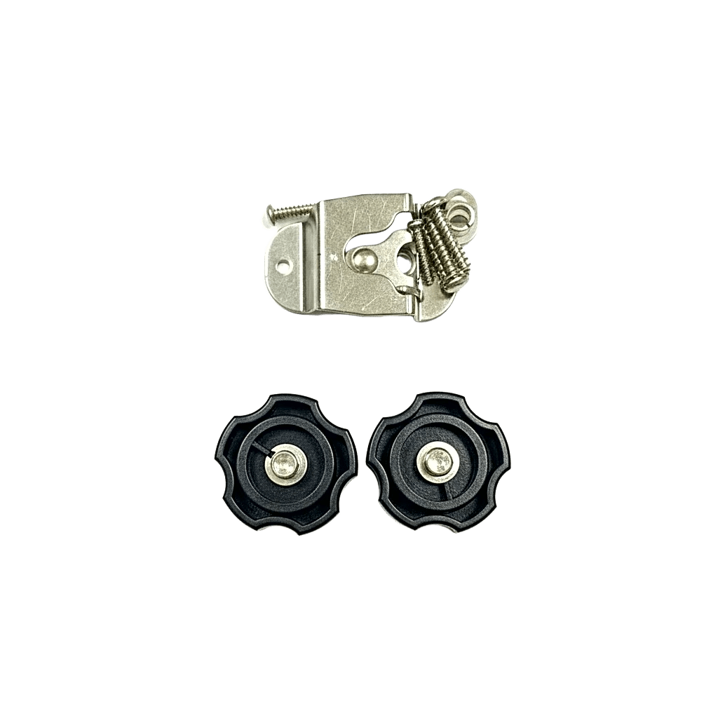 Juego de Partes para Instalación de Radio Móvil Marino / Compatible con IC-M200 IC-M220 IC-M330 / Bracket con Perrillas en Color Negro / Montaje Profesional - Image 2