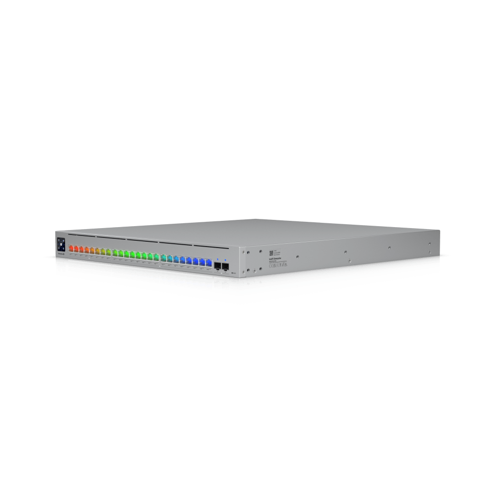 Enterprise Campus 24 PoE, Switch Empresarial Etherlighting™ PoE+++ Capa 3 de 24 Puertos (16 x 10 GbE y 8 x 2.5 GbE) y 2 Puertos SFP28 de 25 G de Alta Disponibilidad - Image 2