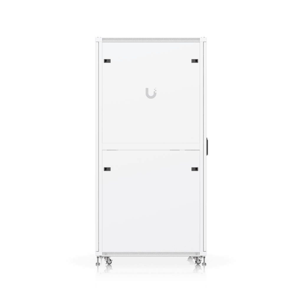 UACC Rack Cabinet 42U (600 × 1000 mm) – Gabinete de Piso Totalmente Ensamblado con Ventiladores Integrados, Paneles Removibles, Ruedas con Seguro y Puerta Frontal de Vidrio Templado - Image 2