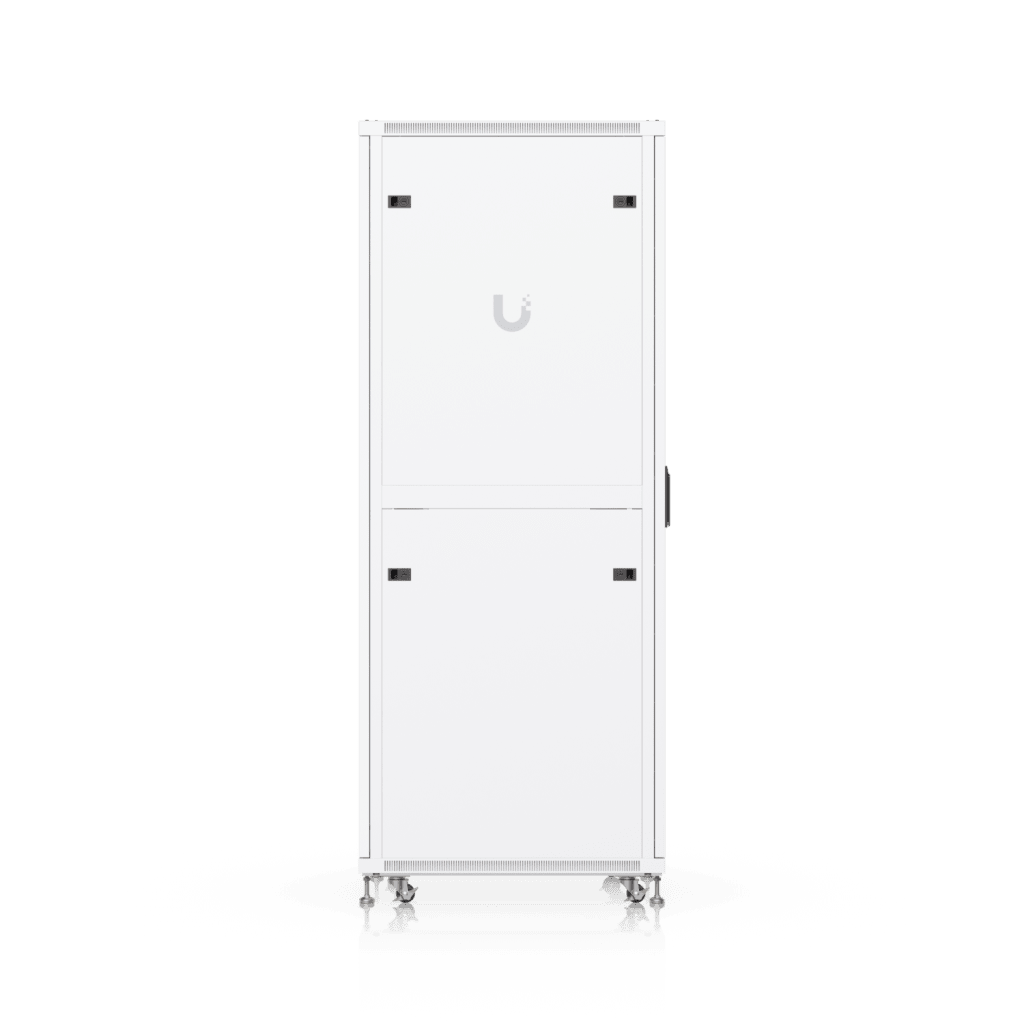 UACC Rack Cabinet 42U (600 × 800 mm) – Gabinete de Piso Totalmente Ensamblado con Ventiladores Integrados, Paneles Removibles, Ruedas con Seguro y Puerta Frontal de Vidrio Templado - Image 2