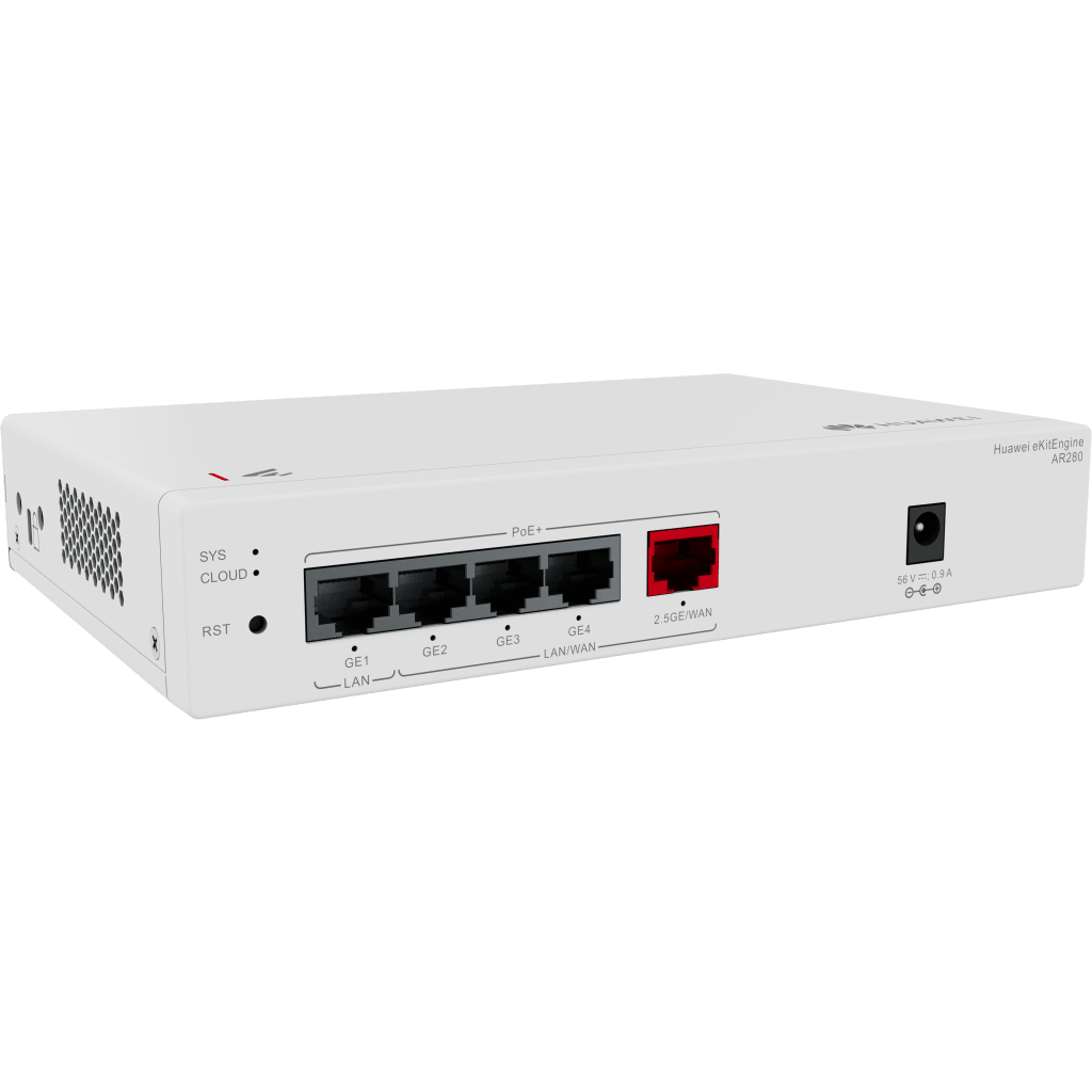 Router eKit para 150 clientes / Controladora para 16 APs / 5 Puertos PoE+ (1 WAN 2.5 Gbps + 1 LAN Gigabit + 3 LAN/WAN gigabit) / Presupuesto PoE 41W / Gestión en la nube / Libre de licenciamiento - Image 2