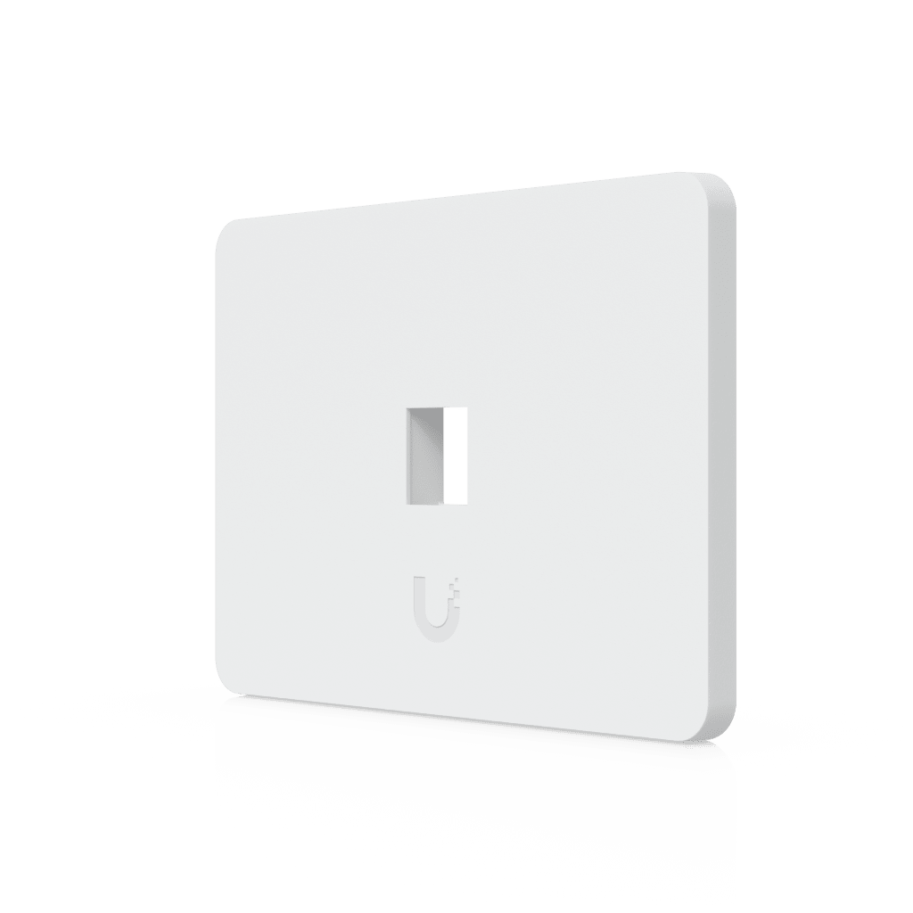 Placa de Pared Horizontal Universal para Keystone de 1 Puerto con Cubierta Pintable, Acabado Personalizable, Paquete con 4 Piezas - Image 2