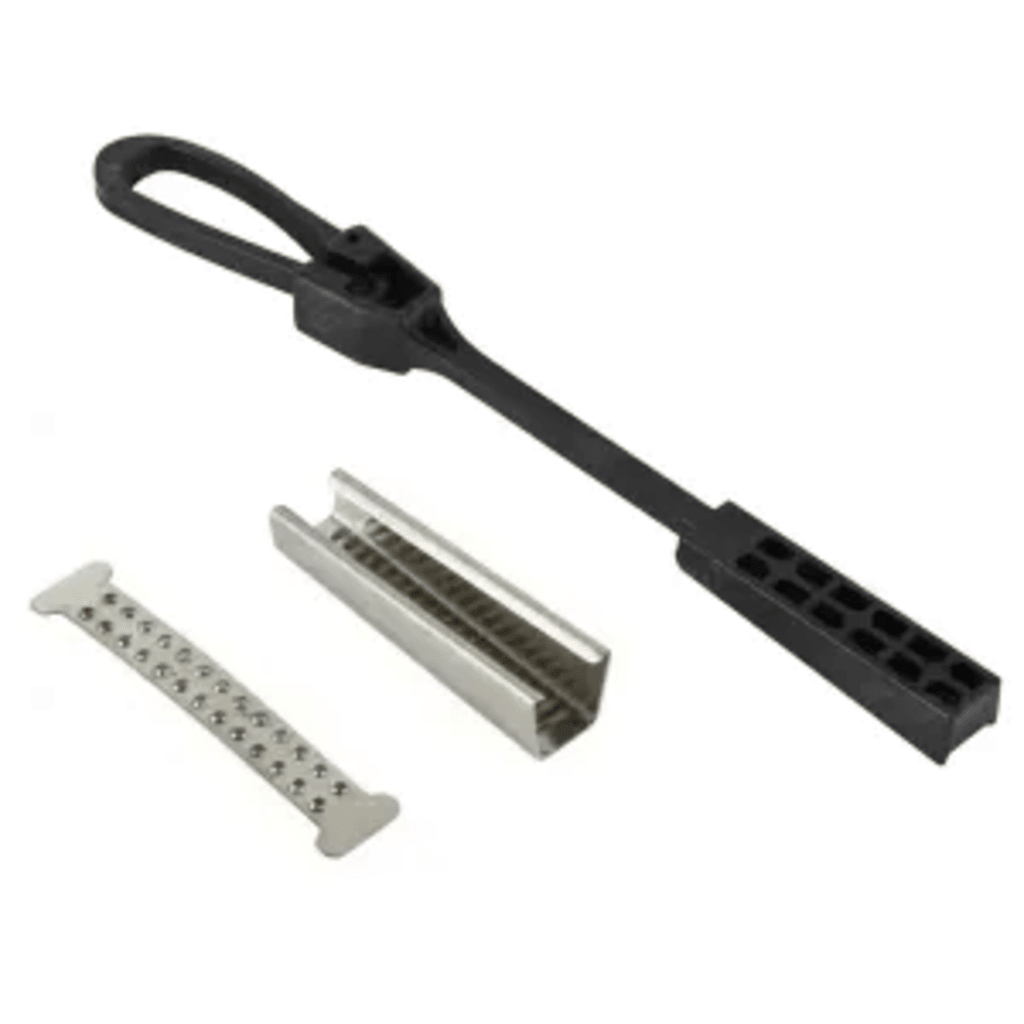 Tensor Plastico para Fibra Óptica Drop Plana de 5x2 mm, Span 80 metros (Termoplastico Resistente a los Rayos UV) - Image 3