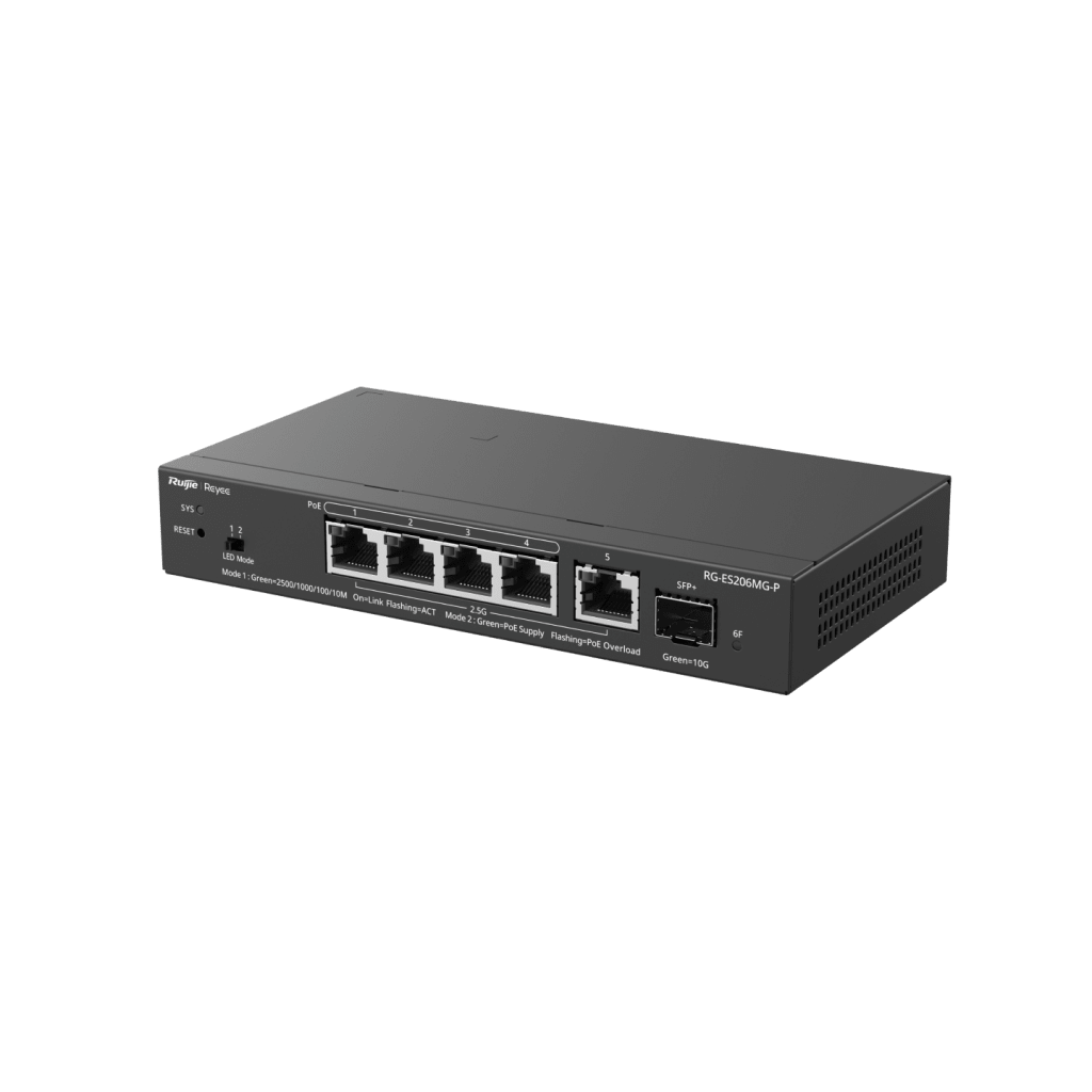Switch Administrable Capa2 PoE+ con 5 puertos Multi-Gigabit 2.5Gb, hasta 70w PoE - Image 2