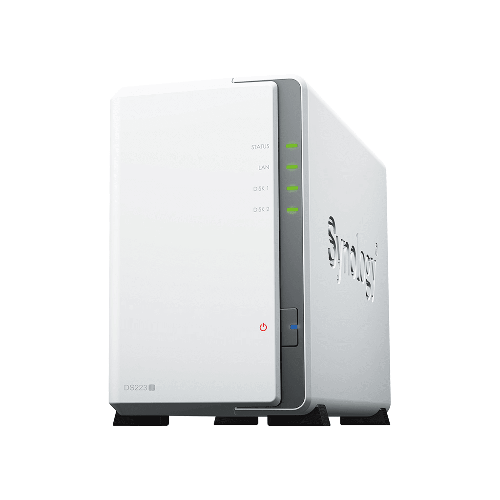NAS DiskStation DS223j | 2 Bahías | CPU Realtek RTD1619B 1.7 GHz | 1 GB DDR4 | Puerto 1GbE RJ-45 | USB 3.2 Gen 1 | Compatible con HDD y SSD | Synology DSM | RAID 0, 1, JBOD | SMB, AFP, NFS, FTP | Vigilancia IP - Image 5
