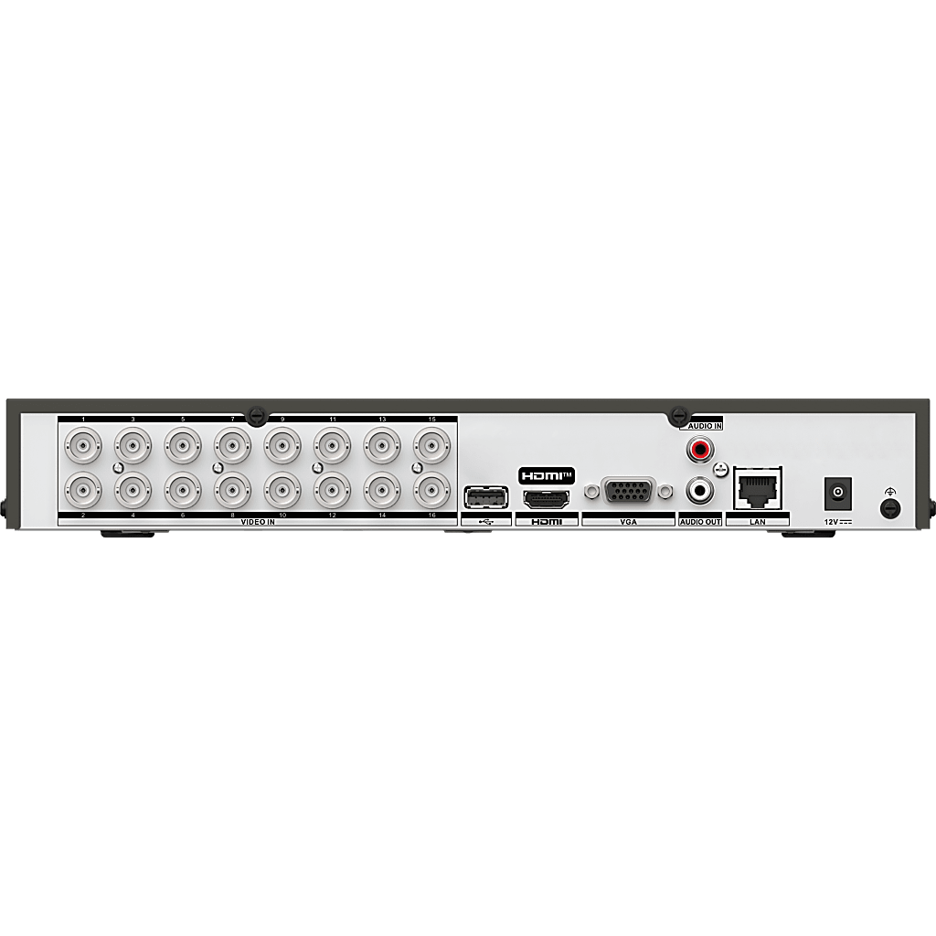 DVR 16 Canales TURBOHD + 16 Canales IP / 8 Megapixel (4K) / Audio Bidireccional / ACUSENSE / Audio Bidireccional / 1 Bahía de Disco Duro / Salida de Video en Full HD / H.265+ - Image 4