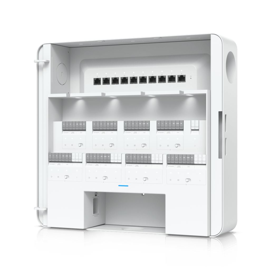 Enterprise Access Hub/Concentrador de Acceso Empresarial con Control de Entrada y Salida de hasta 8 Puertas y Soporte de Respaldo de Batería - Image 2