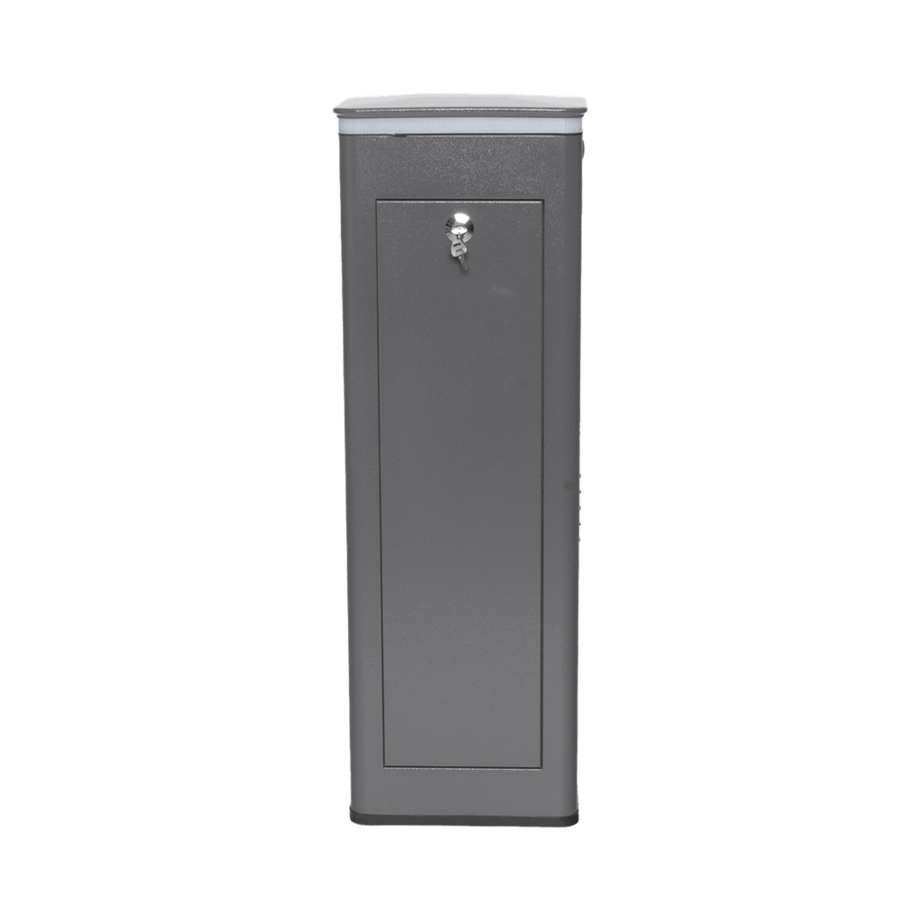 Kit COMPLETO Barrera Derecha XBS Con Corona LED / Brazo Iluminado de 5M / Incluye Sensor de Masa, Transformador, Lazo Magnético, Ancla, Fotoceldas y 2 Controles Inalámbricos - Image 2