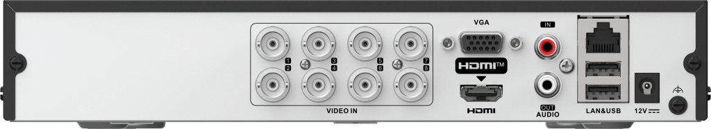 DVR 8 Canales TurboHD + 8 Canales IP / 8 Megapíxel (4K) / Audio Bidireccional / ACUSENSE Lite / 1 Bahía de Disco Duro / H.265+ / Salida en Full HD - Image 4