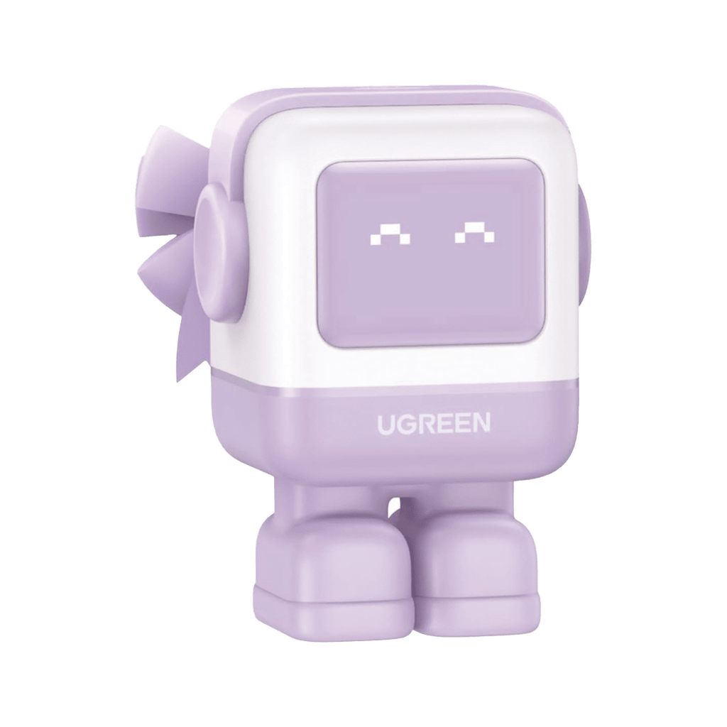 Cargador Mini GaNRobot 30W serie UNO | 1 USB-C de Carga Rápida | Tecnología GaN II | Multiprotocolo PD/QC/SCP/FCA | Carga Inteligente | Pantalla LED | Zapato Magnético Extraíble | Thermal Guard | Color Lila. - Image 5