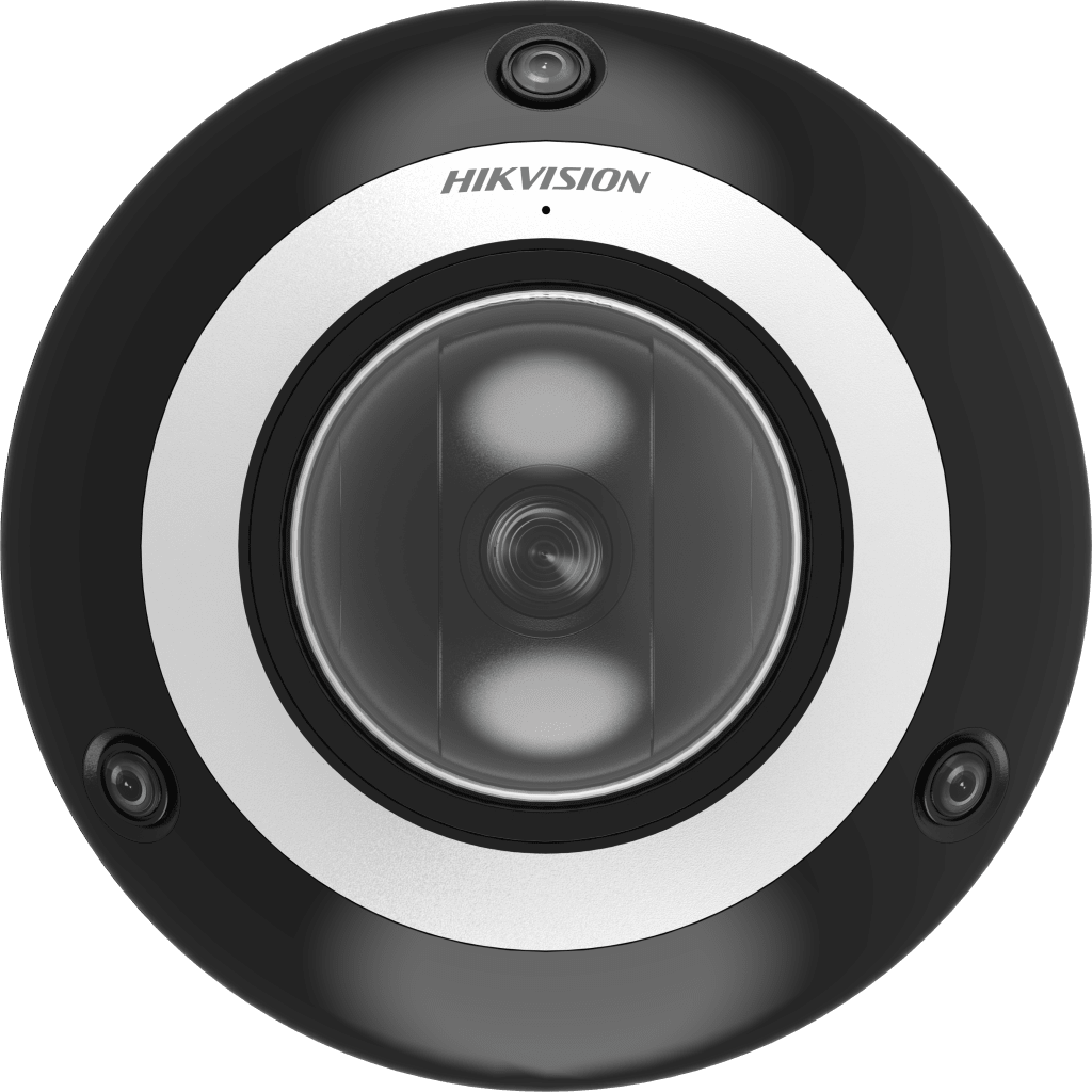 Mini Domo PanoVu 4 Megapixel / 1 PTZ 4X Zoom + 3 Lentes Panorámicos 360° / H.265 / 10 mts IR / Uso en Interior / PoE+ / dWDR / Micro SD - Image 2