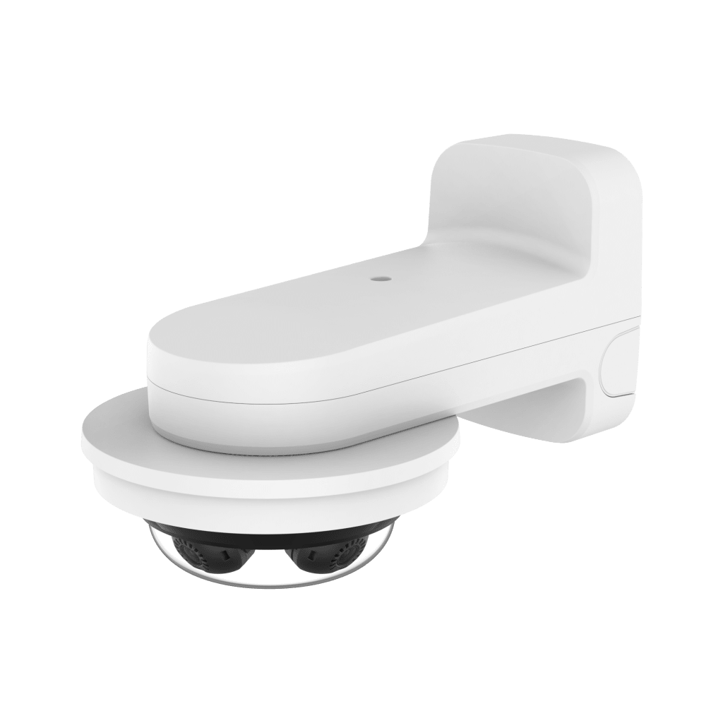 Cubierta de Montaje Policarbonato Blanco para camara PNM-C16013RVQ / Compatible con SBP-250WMW_SBP-400WMW / 4 Agujeros de Montaje 5 mm / Paquete 5 Piezas - Image 3
