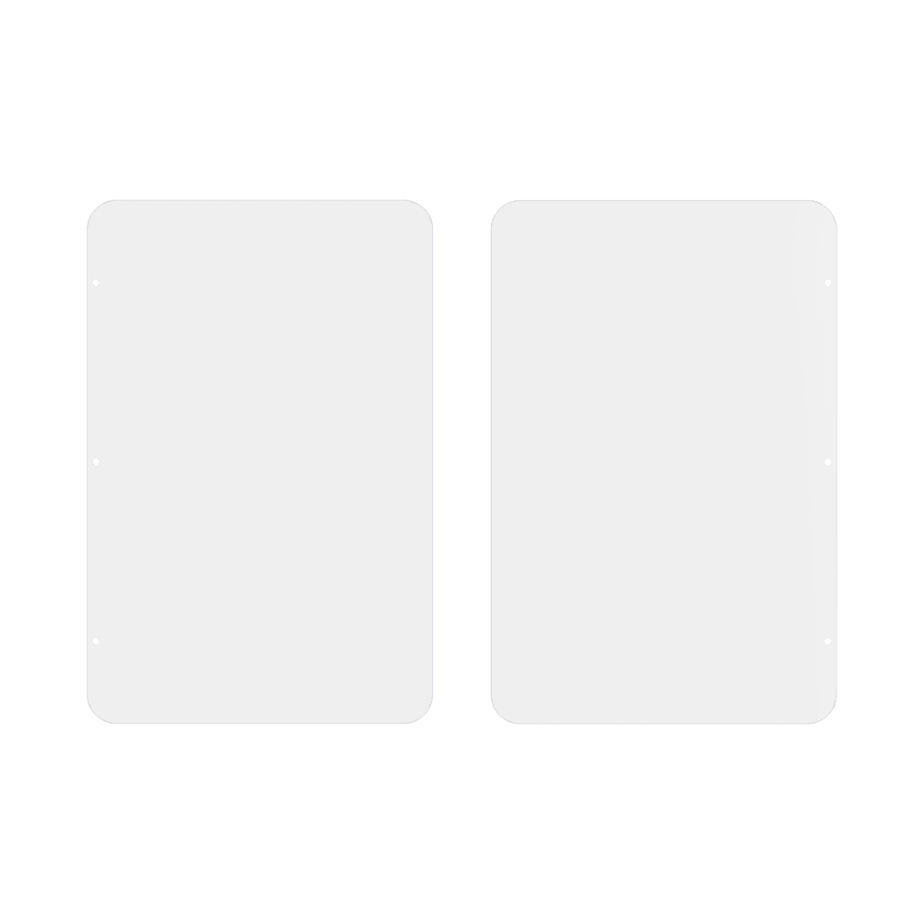 Kit de Repuesto (2 Piezas) de Aletas de Acrílico para Formar Carriles de 60 cms en Torniquetes Series DS-K3B220