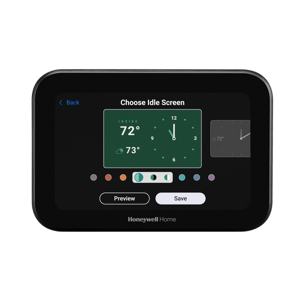 Termostato Inteligente ElitePRO / S1200 Smart Thermostat / Negro / Pantalla 5" / 4H-2C Bomba Calor / 3H-3C Convencional / Control IAQ / Video Doorbell / Redlink+WiFi+Bluetooth+Matter - Image 5