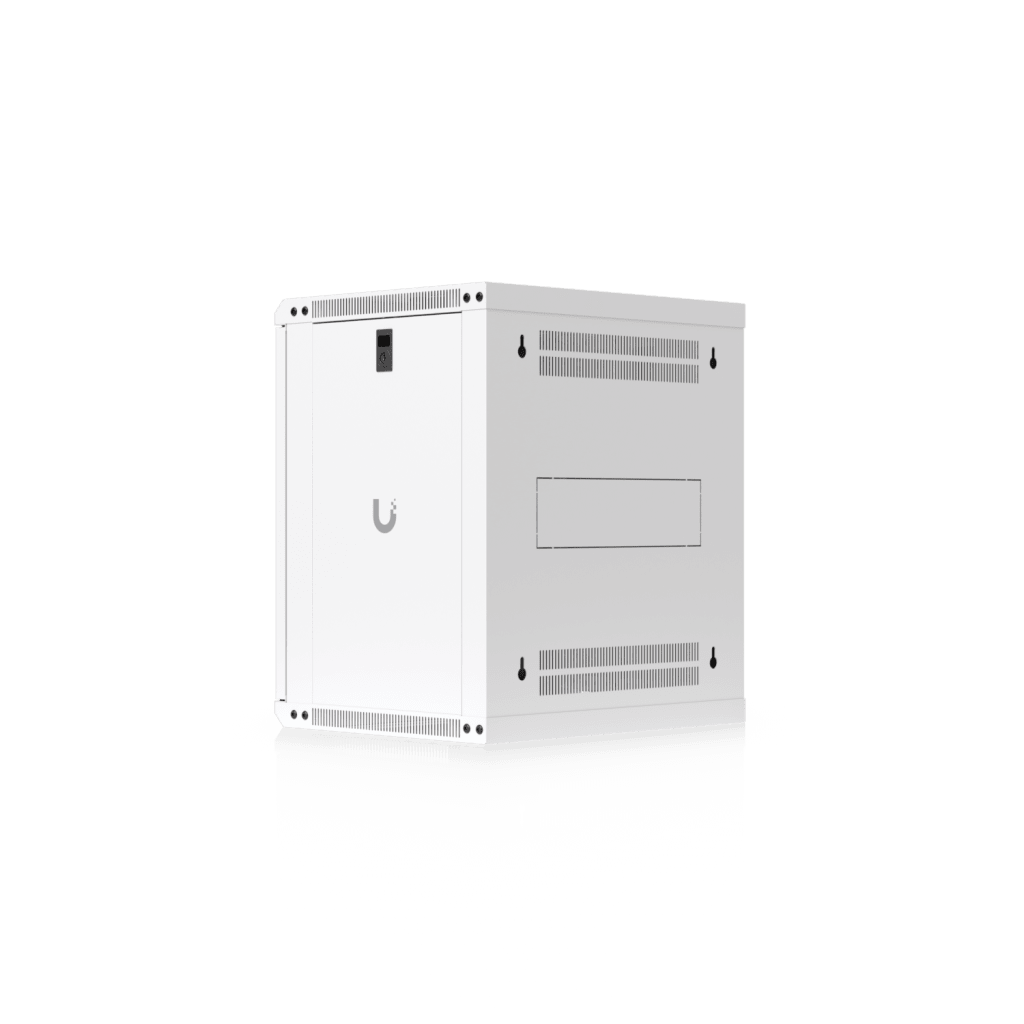 UACC Rack Cabinet 12U (550x 450 mm) - Gabinete Cerrado para Montaje en Pared con Puerta Frontal Perforada, Totalmente Ensamblado con Ventiladores Integrados y Paneles Removibles - Image 3
